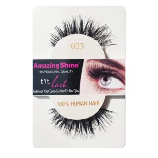 Amazing Shine Human Hair Eyelashes (1pc) (Options) - 023, 1pc