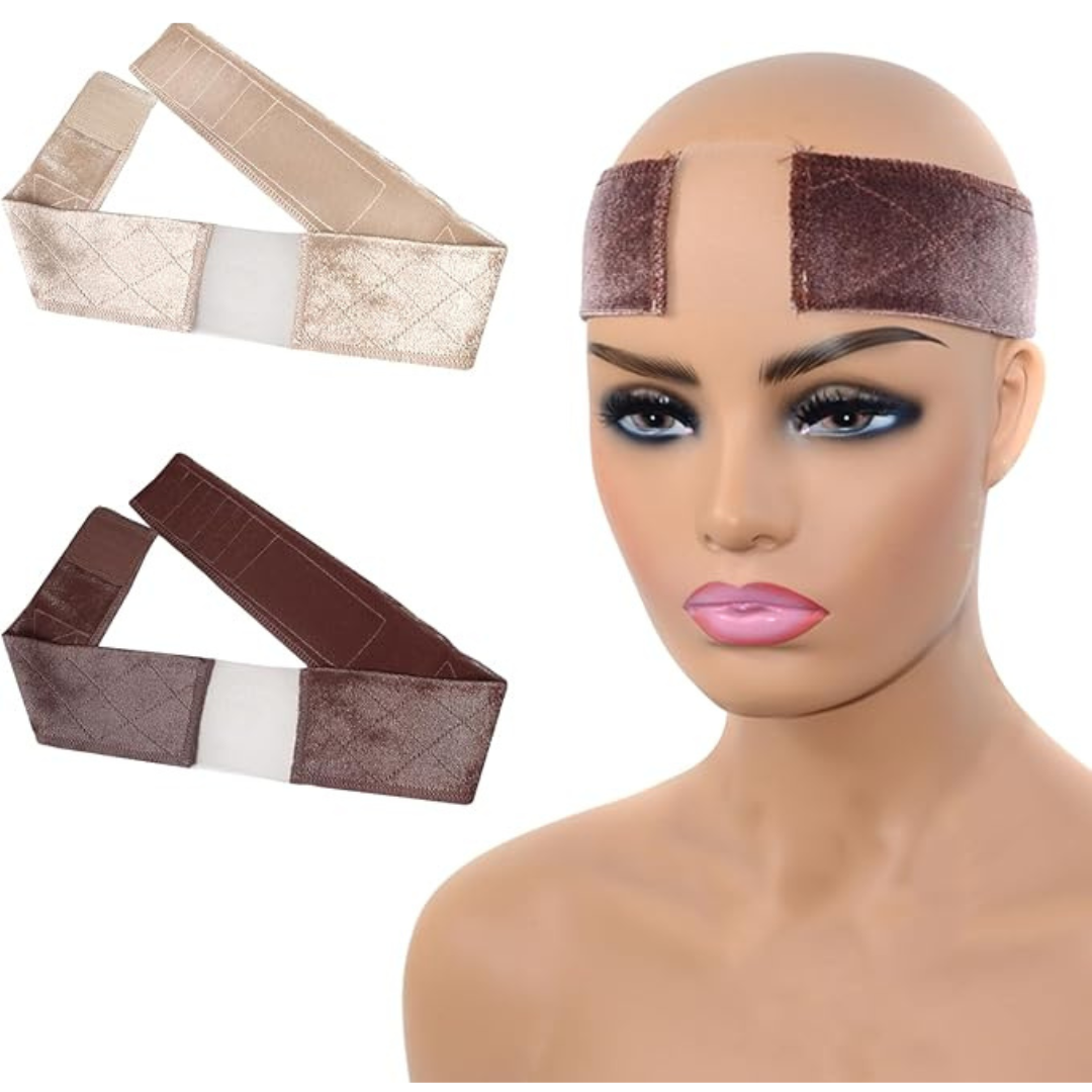 2 Velvet Wig Grip Bands (1pc)