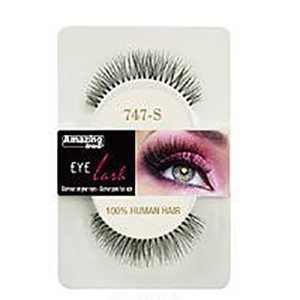 Amazing Shine Human Hair Eyelashes (1pc) (Options) - 747-S, 1pc