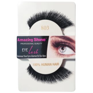 Amazing Shine Human Hair Eyelashes (1pc) (Options) - 803, 1pc