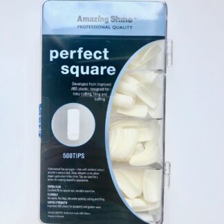Amazing Shine Perfect Square Full Moon - Natural 500 Tips