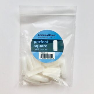 Amazing Shine Perfect Square Nail Tip - #10 Natural (50pc)