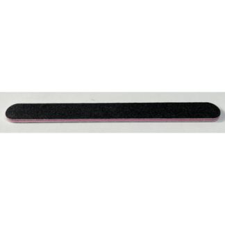 Amazing Shine Value 7" Black Nail File 100/180 (Pink Centre) (3pc)