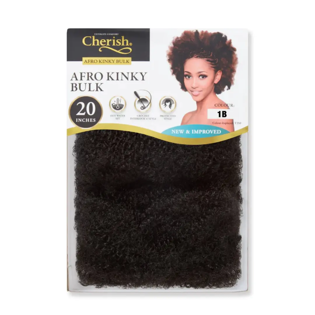 Cherish Afro Kinky Bulk 20 (1pc) (Options) 1B
