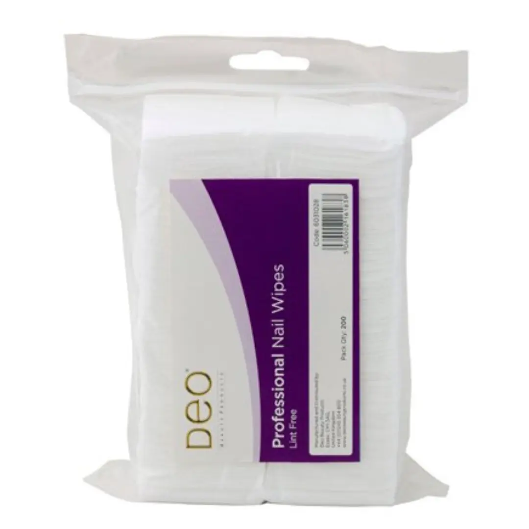 Deo Lint Free Nail Wipes (Pack of 200) (1pc)