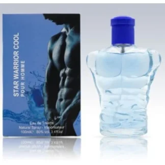 Fine Perfumery Star Warrior Cool 100ml EDT Spray - for Him (1pc)