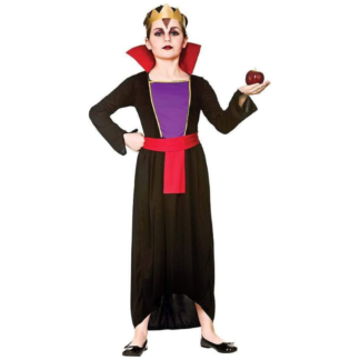 Girls Wicked Queen Fancy Dress Costume - 8-10 Years (1pc)