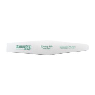 Amazing Shine Jumbo Speedy White Diamond Nail File 180/180 (Green Centre) (3pc)