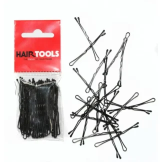Hair Tools 2” Waved Hair Grips Black (1pc)