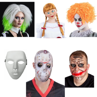 Halloween Wigs & Masks
