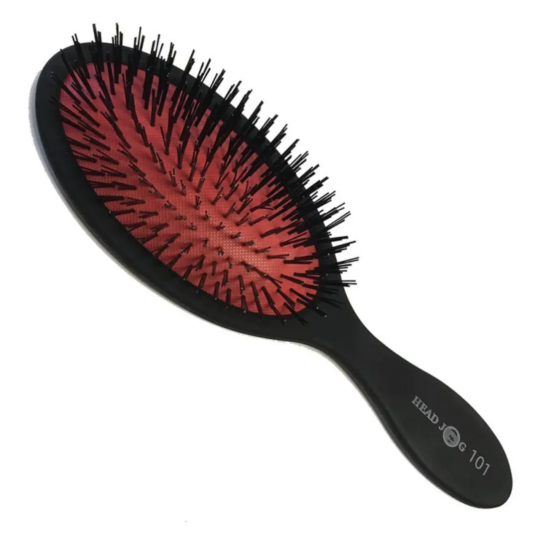 Head Jog 101 - Nylon Bristle Cushion Brush (1pc) Head Jog 101 - Nylon Bristle Cushion Brush (1pc)