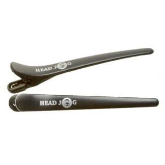 Head Jog 6 Klip-Itz - Black (1pk)