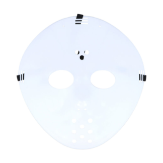 Henbrandt White Hockey Face Mask (1pc)