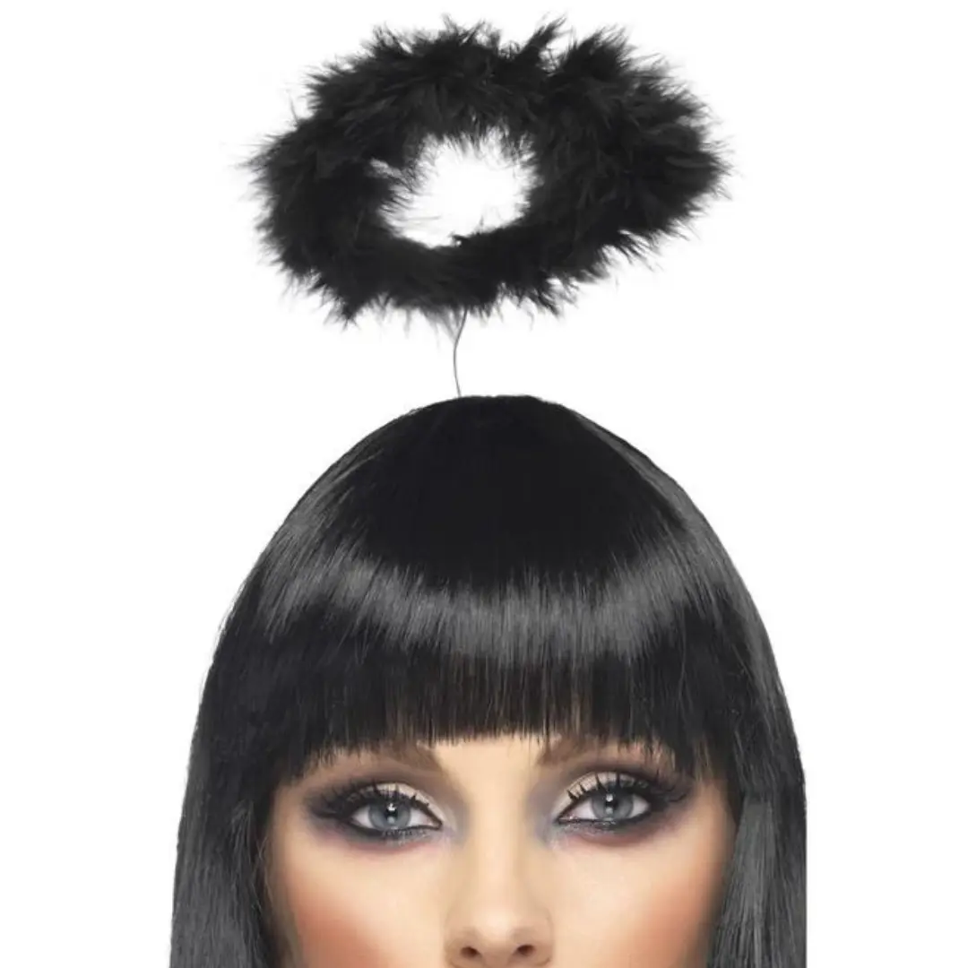 Marabou Black Angel Halo (1pc) 25242