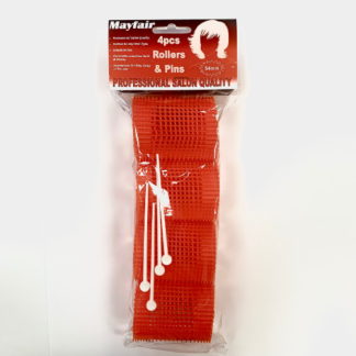 Mayfair 4 Hair Pins & Rollers 54mm - Orange (1pc)