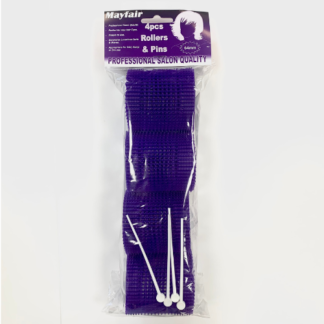 Mayfair 4 Hair Pins & Rollers 64mm - Violet (1pc)