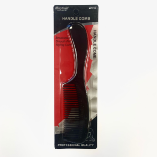 Mayfair Handle Comb - Black (12 pcs)
