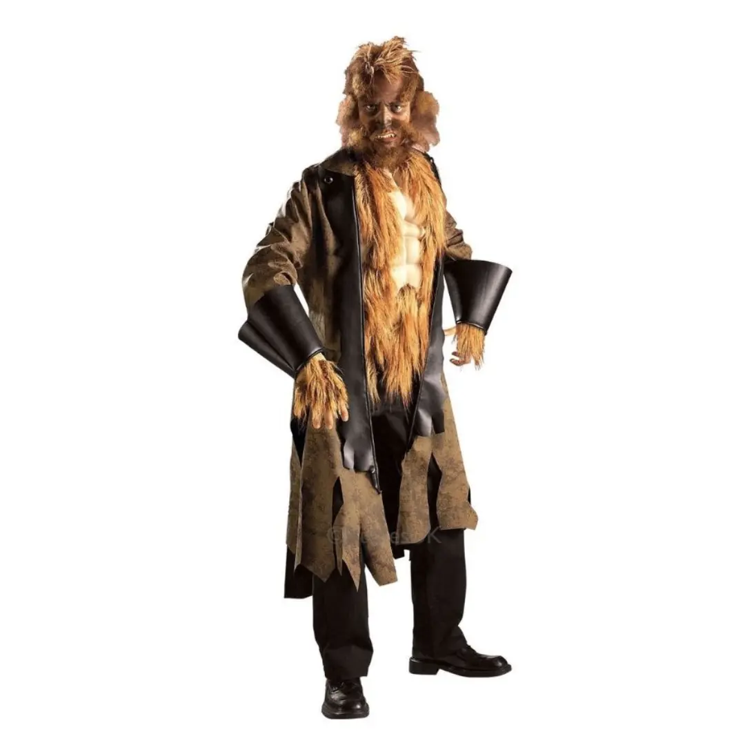 Mens Big Mad Wolf Fancy Dress Costume - One Size (1pc) - 888068