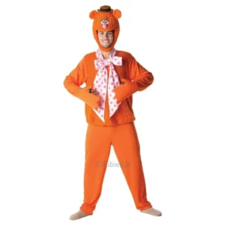 Mens Fozzie Bear - The Muppets Fancy Dress Costume - XL (1pc)
