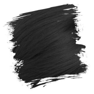 Crazy Color Semi Permanent Hair Dye - Natural Black (100ml)