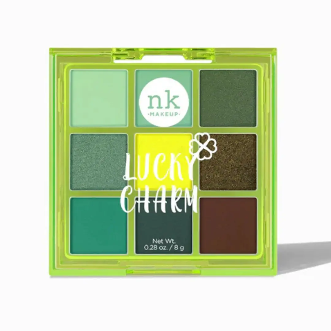 Nicka K Pop Neon Eyeshadow Palette - Lucky Charm (12pcs)