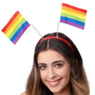 Pride Rainbow Flag Bopper Headband (1pc)