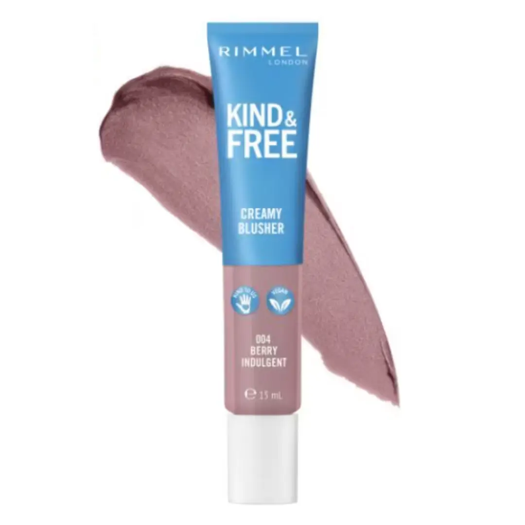 Rimmel Kind & Free Crème Blush - 004 Berry Indulgent (1pc)