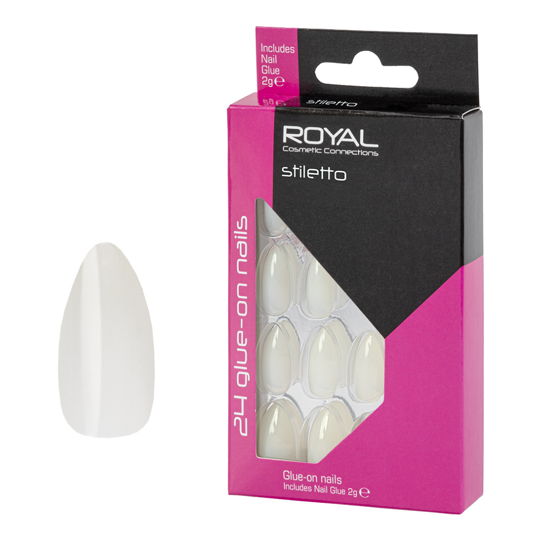 Royal Cosmetics 24 Stiletto Nail Tips (NNAI189) (6pcs)