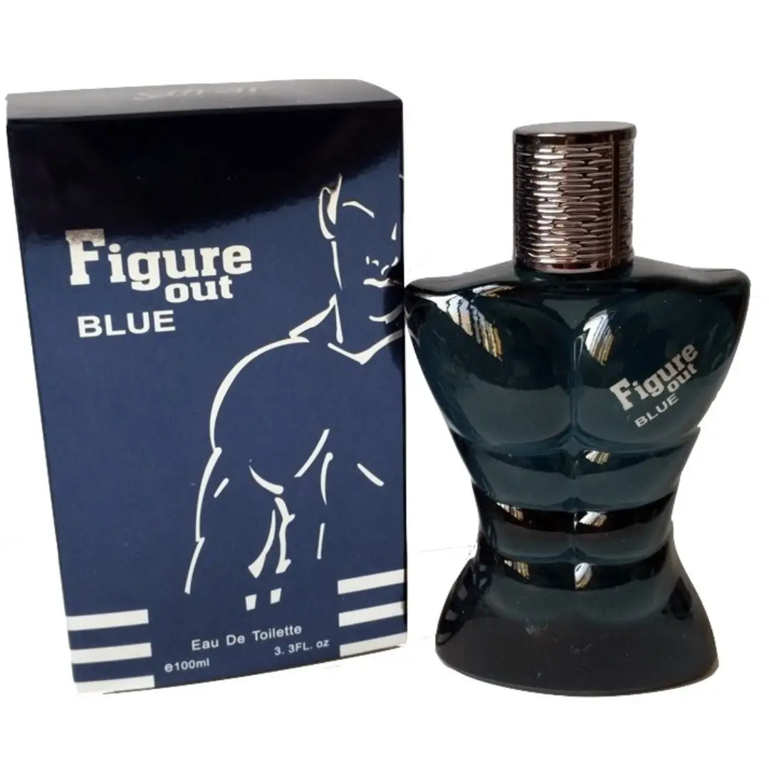 Saffron Figure Out Blue 100ml EDT Spray - for Him Saffron Figure Out Blue 100ml EDT Spray - for Him (1pc)