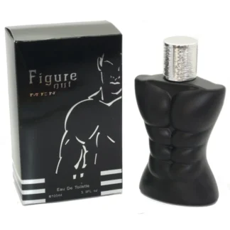 Saffron Figure Out Black 100ml EDT Spray - for Him (1pc)