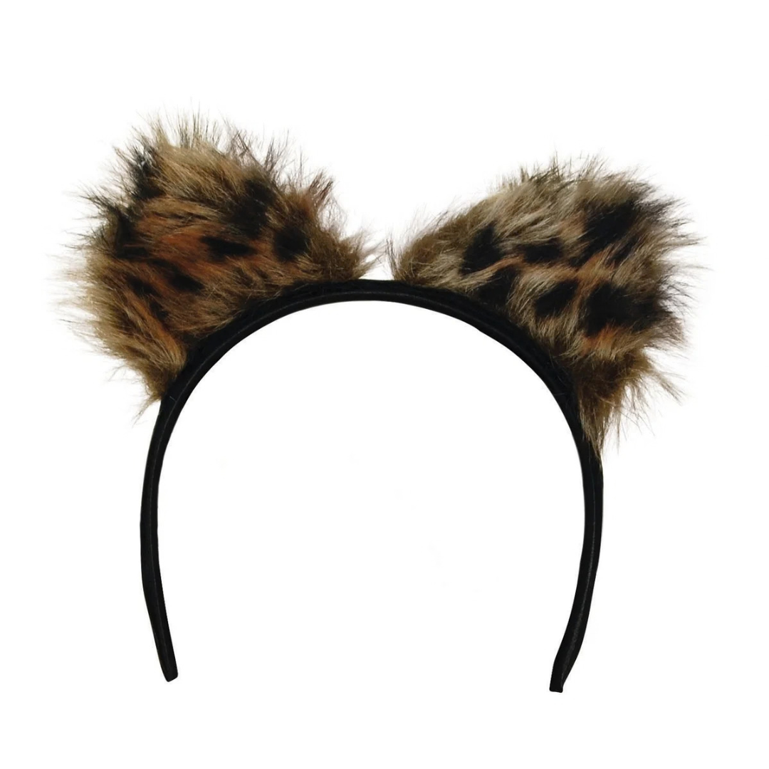 Smiffys Feline Fantasy Ears Costume Accessory Headband (1pc)