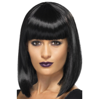 Smiffys R'n'B Star Black Wig (1pc)
