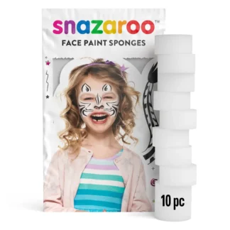 Snazaroo 10 HD Face Paint Sponges (1pc)