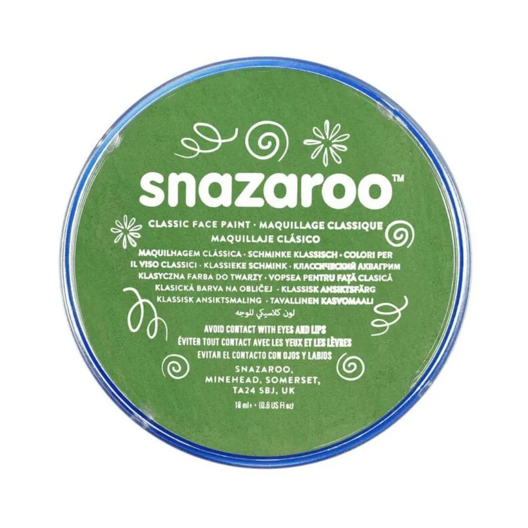 Snazaroo Classic Face Paint - Grass Green (1pc)