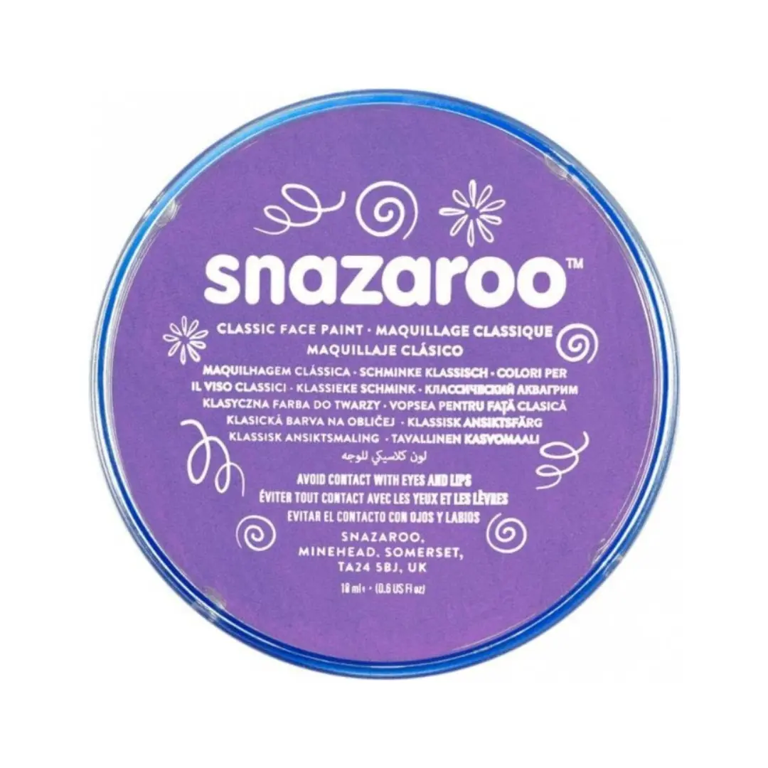 Snazaroo Classic Face Paint - Lilac (1pc)