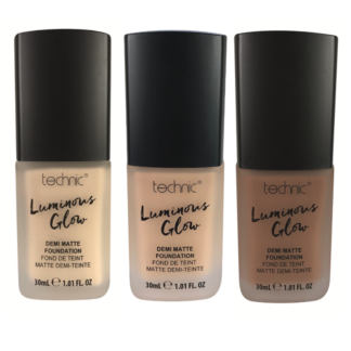 Technic Luminous Glow Demi Matte Foundation (10pcs) (6 Shades)