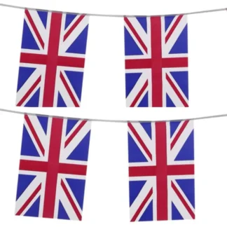 Union Jack Rectangle Bunting - Plastic (1pc)