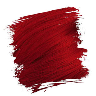 Crazy Color Semi Permanent Hair Dye - Vermillion Red (100ml)