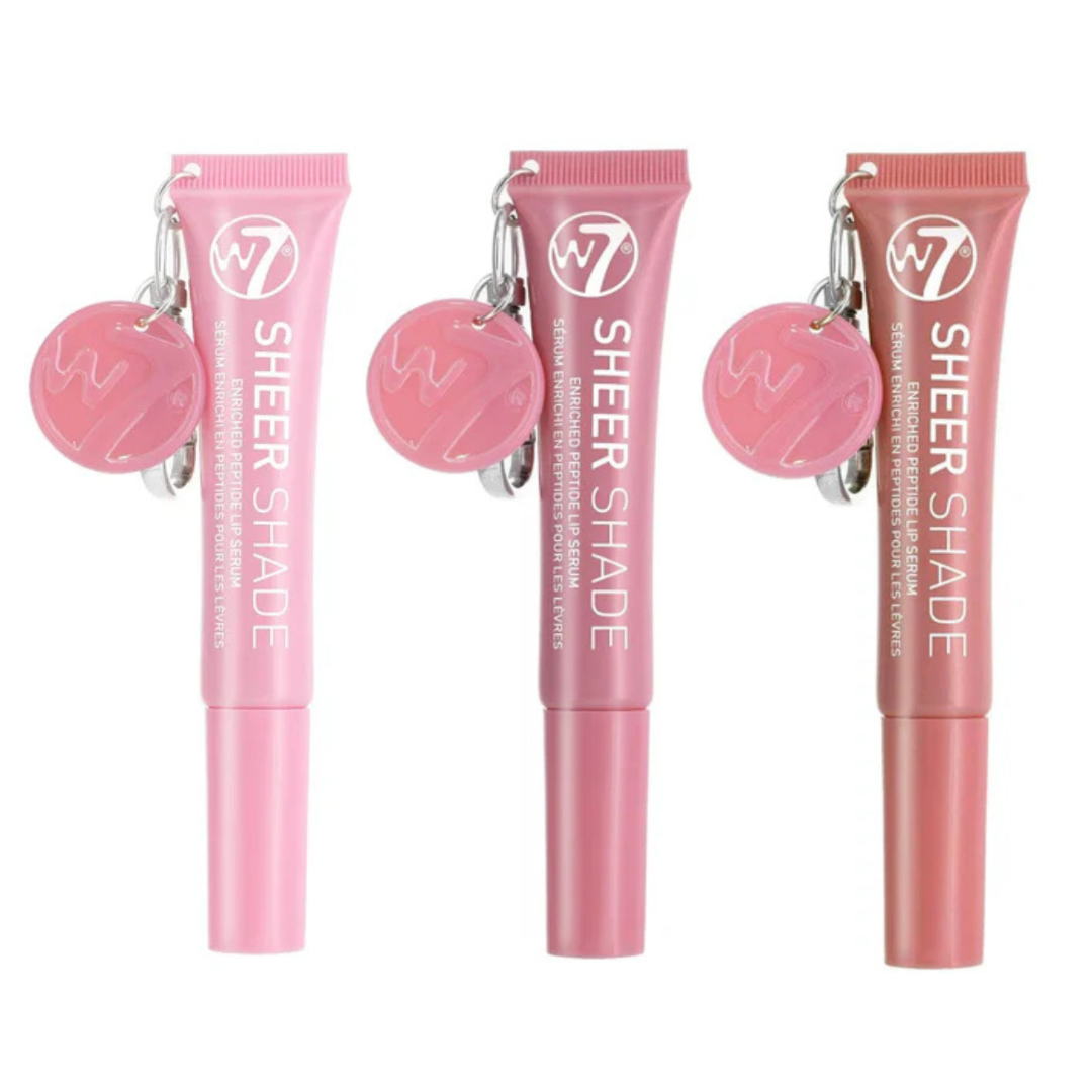 W7 Sheer Shade Peptide Lip Serum (3pc) (Options) (1)