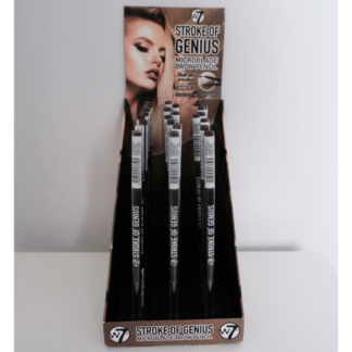 W7 Stroke of Genius Microblade Brow Pencil - Brunette (24pc)