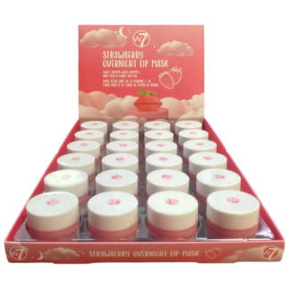 W7 Sweet Dreams Overnight Lip Mask Display - Strawberry (24pc)