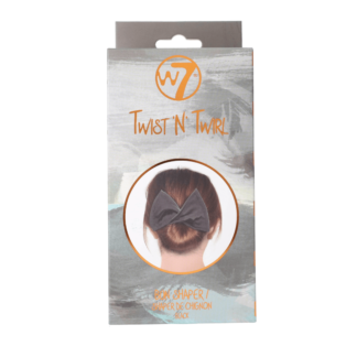 W7 Twist & Twirl Bun Shaper - Black (6pcs)