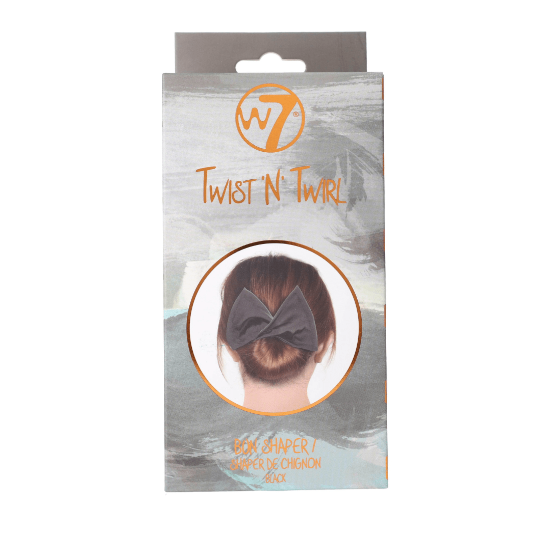 W7 Twist & Twirl Bun Shaper - Black (6pcs) W7 Twist & Twirl Bun Shaper - Black (6pcs)