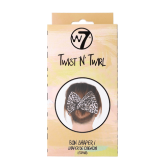 W7 Twist 'N Twirl Bun Shaper - Leopard (6pcs)